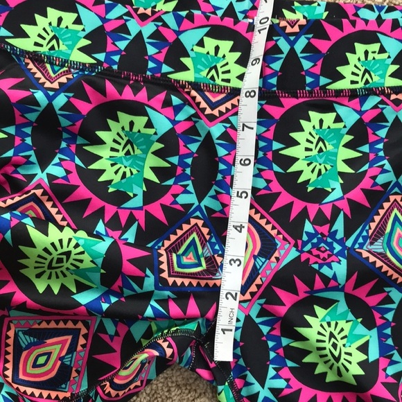 FILA size L pink multi running leggings - Picture 5 of 7